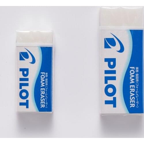 [Strong Wipe Super Clean Save Time] Pilot Foam Eraser Color Pencil/Pencil No Dust Drawing Erasers Exam Sketch Graphic Design