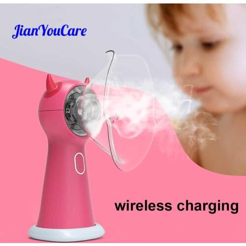 JianYouCare medical Portable silent nebulizer Handheld rechargeable inhaler inhalator for kids mesh Asthma nebulizador Atomizer