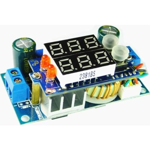 5A MPPT Solar Panel Controller DC-DC Step-down CC/CV Charging Module Double LED Display Regulator Controllers