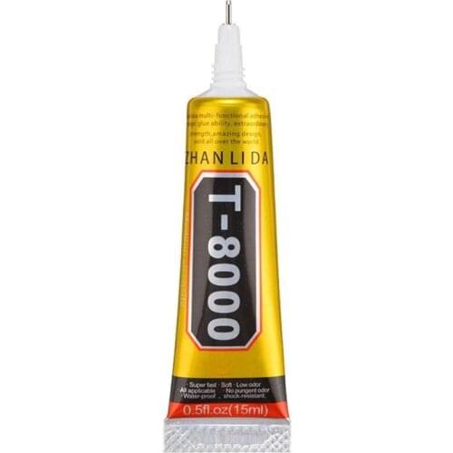 Mobile Phone Repair Adhesive T8000 Glue 15ml Super Adhesive Mobile Phone Tablet Repair Sealant Screen