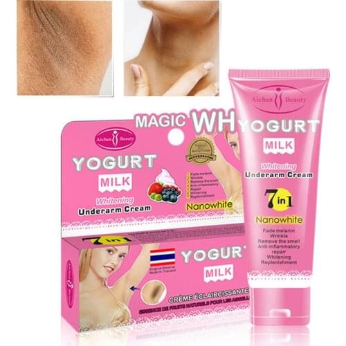 Armpit Whitening Cream Bleaching Body Private Parts Underarm Whitening Cream Legs Knees Body White Cream Women Skin Care 80g