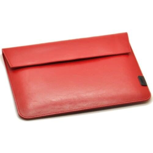 Transversal style of briefcase laptop sleeve pouch cover,microfiber leather laptop sleeve case for LG Gram 15