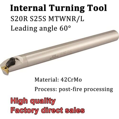 S20R MTWNR MTWNL 16 White Internal Turning Tool CNC Tool Holder For TNMG160404 TNMG160408 Carbide Inserts CNC Lathe Cutter Tools