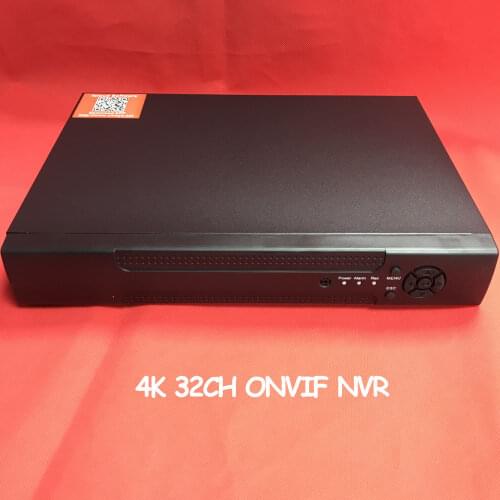 XM CCTV NVR 32CH*4K H.265++ Network Video Recorder Support Onvif / Cloud,App mobile monitoring For IP Camera Security System