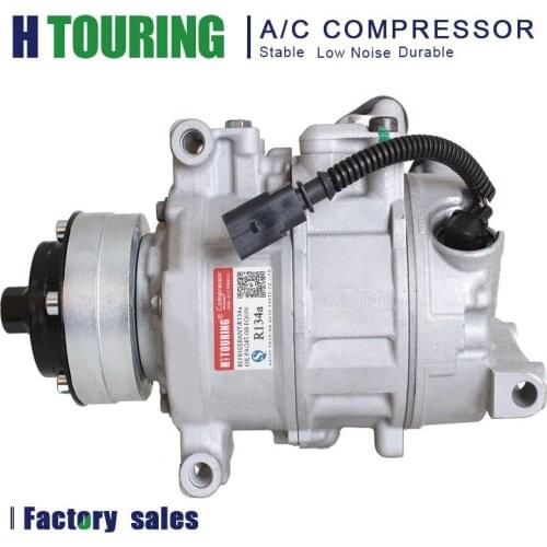 For 4H0260805H 4H0260805G 4G0260805F 4H0 260 805 H 6SEU14C Auto A/C Air AC Compressor for Audi A8 S8 S7 S6 RS6 A7 4H Bentley