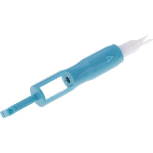Insertion Needle Threader Applicator Handle Thread For Sewing Machine Tools