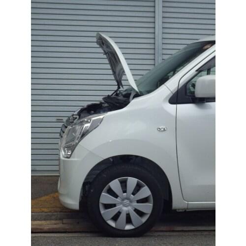 For 2012-2017 Suzuki Wagon R MH34S Front Hood Bonnet Modify Gas Struts Carbon Fiber Spring Damper Lift Support Absorber