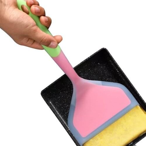 1PCS Lager Silicone Cooking Spatula Heat Resistant Nonstick Cooking Utensil Kitchen Utensil Baking Scraper Kitchen Pastry Tools