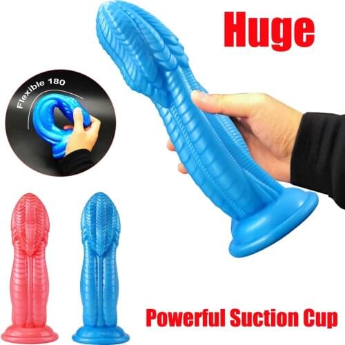 2021Kiss of Dragon Big Penis Huge Dildo With Suction Cup Powerful Orgasm Eeotic Tool Stimulate Vagina Anal Butt Plug SM Sex Toys