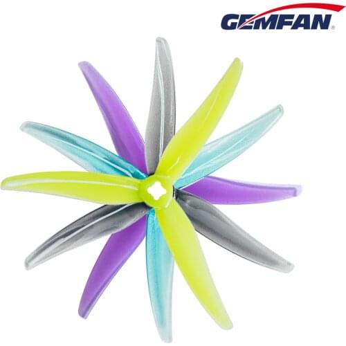 Gemfan Hurricane 4525 4.5X2.5X3 3-Blade PC Propeller for RC FPV Racing Freestyle 5inch Drones Replacement DIY Parts