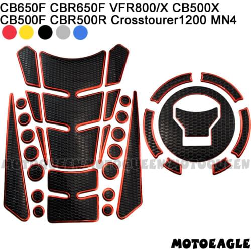 3D Motorcycle Gas Fuel Oil Tank Pad Decals Sticker for Honda CB650F CBR650F VFR800X VFR800 MN4 CB150R CBR150R 17-18 CB300R 18