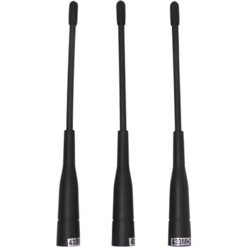 5pcs NiceRF Wireless Straight Rubber Antenna SW433-ZB165 in 433MHz 165mm High Gain RF Antenna 3.0 dBi 433MHz antenna