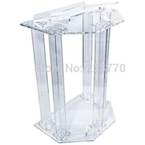 Hot sale Customized Acrylic Church Lectern / Pulpit / Lectern / Podium