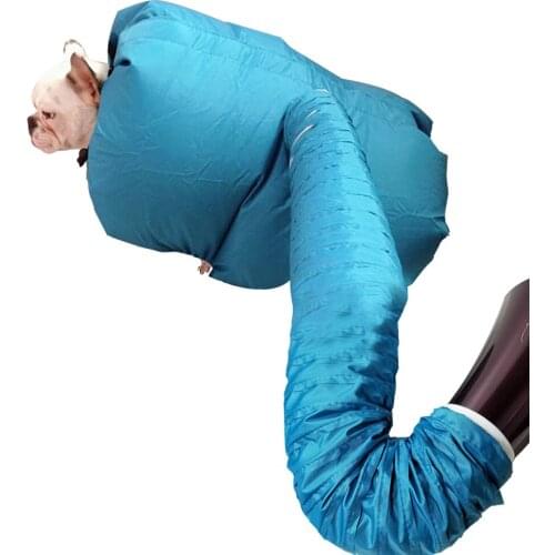 Dog Cleaning Accessories Portable Quik Drying Folding Dogs Hair Dryer Blow Bag Pet Drying Bag Grooming Bag