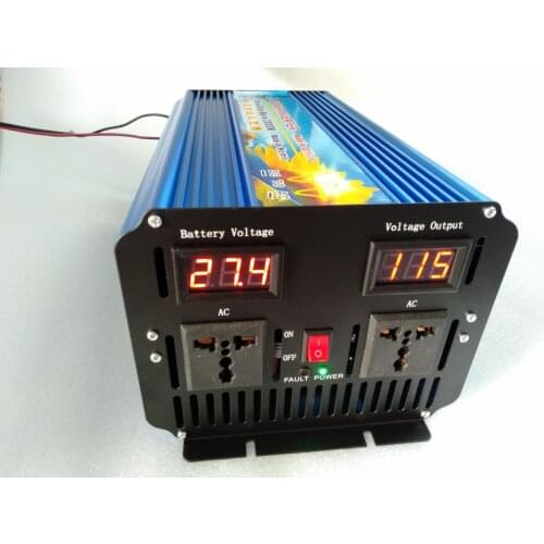 Off grid 3KW 3000W Pure sine wave Inverter DC 24V TO AC 100V 110V 50HZ Peak Power 6000W