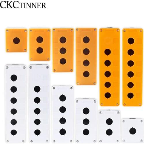 1-6hole 22mm Height 65mm industrial switch indicator box Waterproof button box switch control box