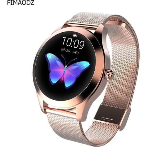 FIMAODZ 7.3mm Super Slim Smart Watch Women 2021 Full Touch Screen Heart Rate Monitor Blood Pressure Smartwatch For Android IOS