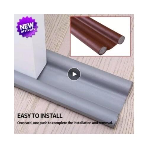 Flexible Under Door Sealing Strip Home Dorm Bedroom Sound Proof Dust Sealer Noise Reduction Door Draft Stopper Prevent Insects