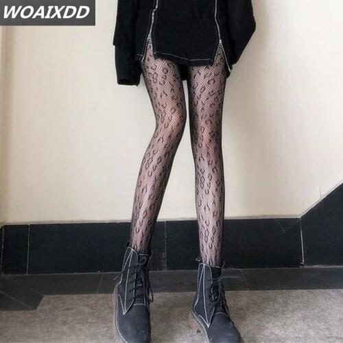 Leopard Hot Sale Pantyhose Stockings Skinny Web Tights High Stretch Hosiery Halloween Witch Fancy Dress Long Women Stocking