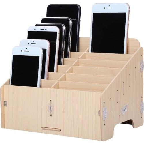 Multifunctional Wooden Storage Box Tools Box For Electronic Mobile Phone Repair Kit Caixa De Ferramentas