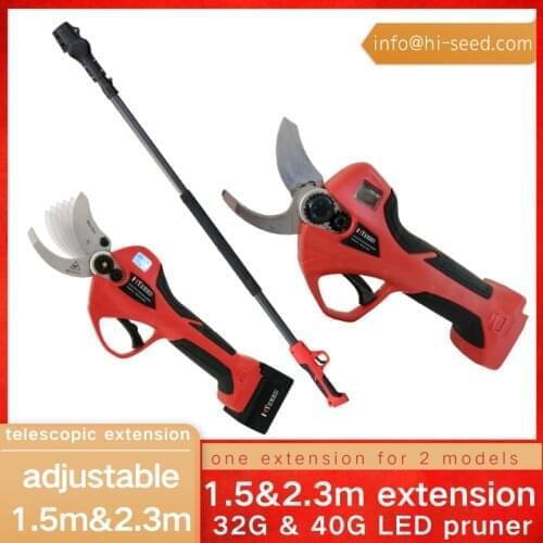 MULTI USE LED Telescopic Long Pruner SAW 25.2V Battery Electric Shear Li-ion Scissors Garden Pruning Shears