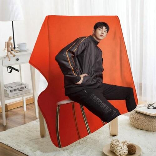 Musife Custom Nam-Joo-Hyuk Flannel Blanket Design Your own Blanket Flannel Blankets for Sofa DIY Dropshipping