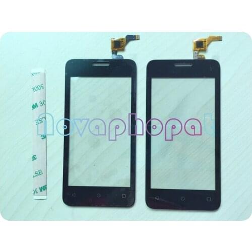 Novaphopat 4" Sensor Screen For FLY FS407 Stratus 6 FS 407 Touch Screen Digitizer Sensor Screen (not lcd display ) +tracking