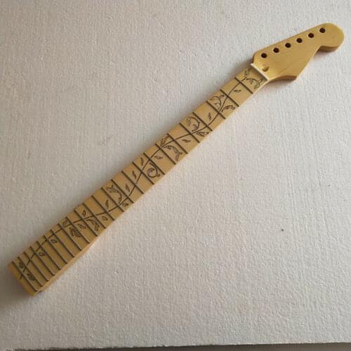 24 Fret Maple Guitar Neck Polishing For ST Stratocaster style Guitar