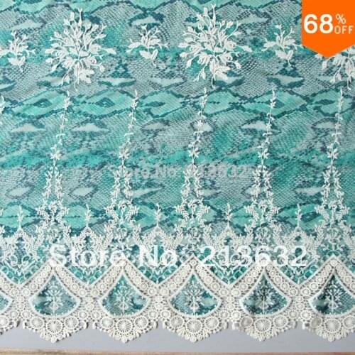 POs45 -24 water soluble embroidery cotton fabric accessories wholesale textiles Water soluble embroidered curtain cloth spot
