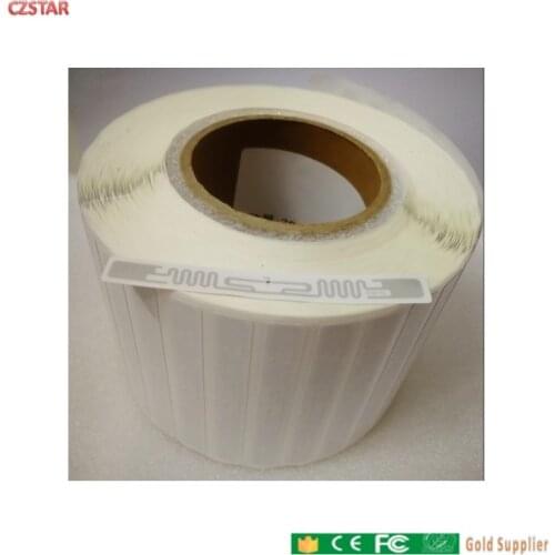 3000pcs/roll RFID factory wholesale long distance 860-960MHz UHF RFID Tag for Stock Logistics cloth Warehouse Book Management