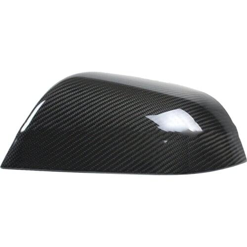 Replacement For Tesla Model 3 Rearview Mirror Cover Side Door Wing Mirror Carbon Fiber Cap Decor