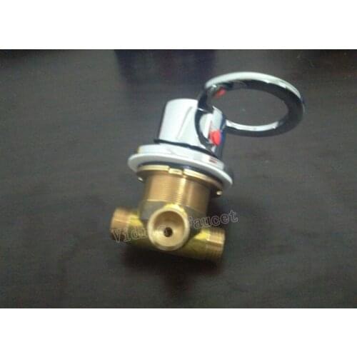 Bathroom cabinet washbasin faucet ,shower room hot and cold mixing faucet, three hole pull faucet mixer fittings