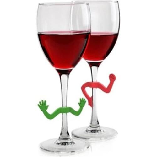 Wine Glass Recognizer Cup Register Left and Right Hand Fun Hand Dance 6pcs Cup Distinguish Household Party Supplies TS2