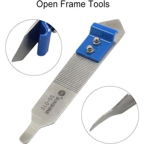 Sunshine SS-010 Stainless Steel Disassemble Dual Ends Anti-slip Design Open Frame Tools For IPhone IPad Samsung Repair Tool