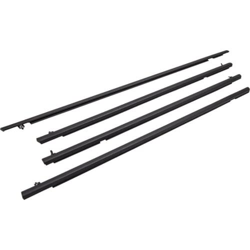 4Pcs Outside Window Moulding Weatherstrip Seal Belt For Honda Civic 2006-2011