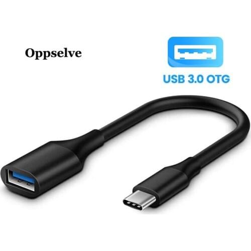 Type-C OTG Adapter Cable for Samsung S10 S9 S8 Plus Xiaomi Mi 9 8 MacBook Pro Mouse Gamepad Tablet PC USB Type C OTG Cable Cord