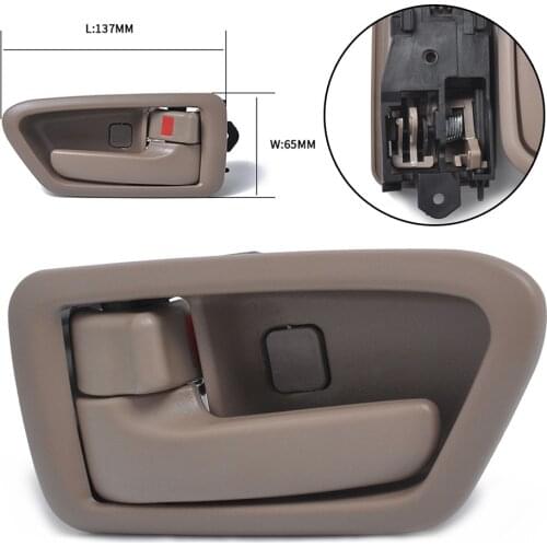 Interior Door Handle Front Rear Right For Toyota Camry 1997 1998 1999 2000 2001 69205-AA010 69205AA010