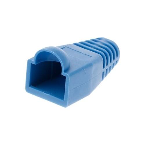 100Pcs/Lot Network Jack Plug RJ45 Connector Relief Boot Cap for cat5 Cat6 Cable