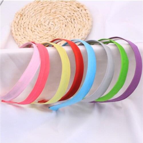 2Pcs / Set2020 Spring And Summer Elastic Band Headband Candy Color Colorful Hair Accessories