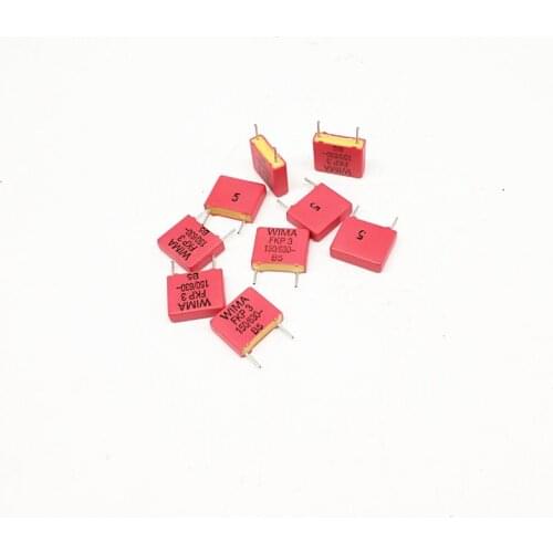 10pcs Original WIMA Red Wei Ma FKP3 630V 150PF 0.15NF German audio capacitor High frequency bright