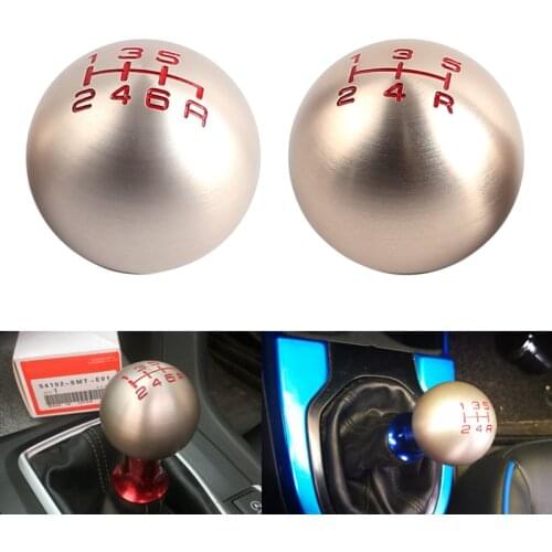 5/6 Speed Type-R Shift Knob M10 x 1.5 Thread Aluminum Racing Gear Shift Knob for Honda Civic FD2