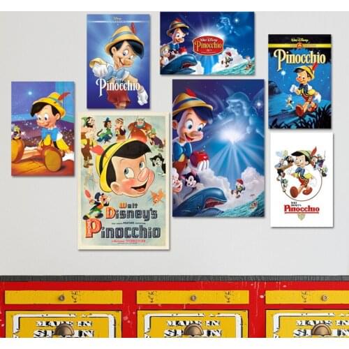 5D DIY Diamond Painting Disney Proboscis King Cartoon Pinocchio Cross Stitch Kit Mosaic Diamond Embroidery Home Decoration Gift