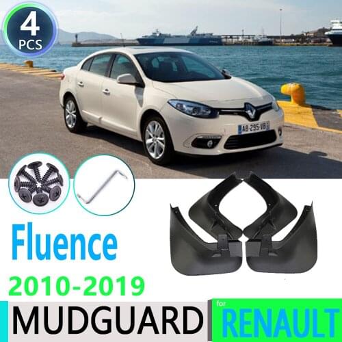 For Renault Fluence Samsung SM3 2010~2019 2011 2012 2013 2014 2015 Fender Mudguards Mud Flaps Guard Splash Flap Car Accessories