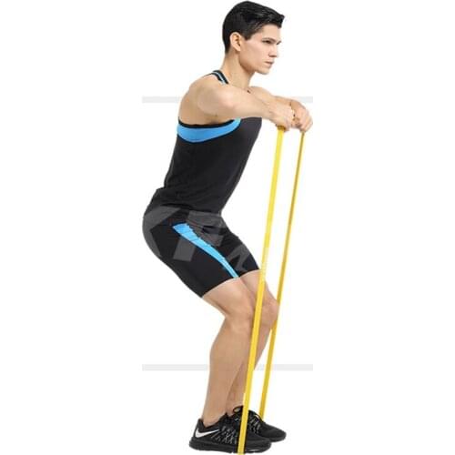 Hot Selling Strong Rubber Home Gym Equipment Exercise Stretch Latex Loop Belt Straps With Resistance Bands