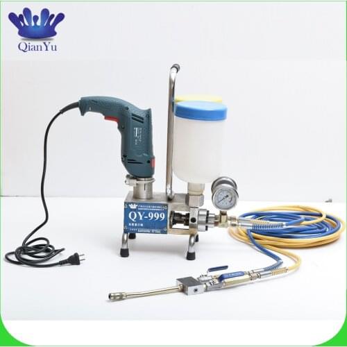 PU foam agent grouting injection machine for wall