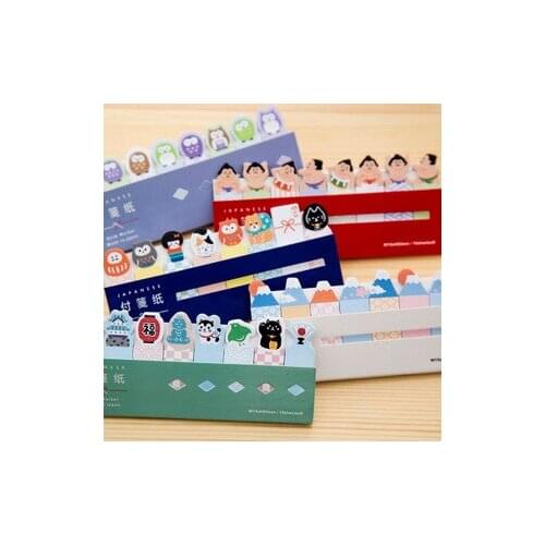 New cute japan life style sticky notepad / Memo / message note marker / Wholesale