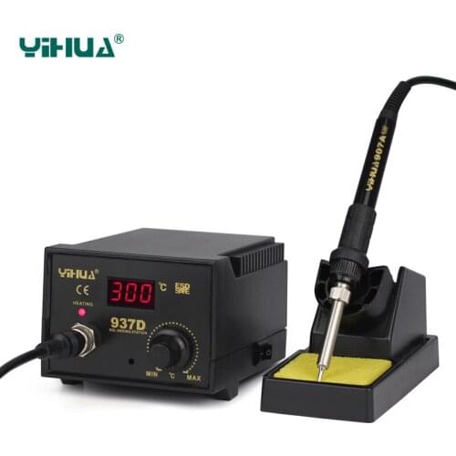 Digital LED display YIHUA 937D soldering station 220V/110V Free shipping