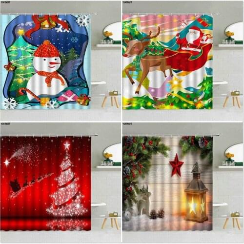 3D Abstract Comics Graffiti Shower Curtain Painted Letter Pattern High Quality Bathroom Supplies Bath Curtains Decor With Hooks