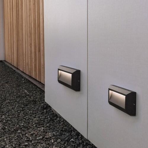 LED Porch Lights Surface Mounted Side Light Buried Lights Footpath Light Wall Lamp Decoration Foot Lights Skirting Step Lamps