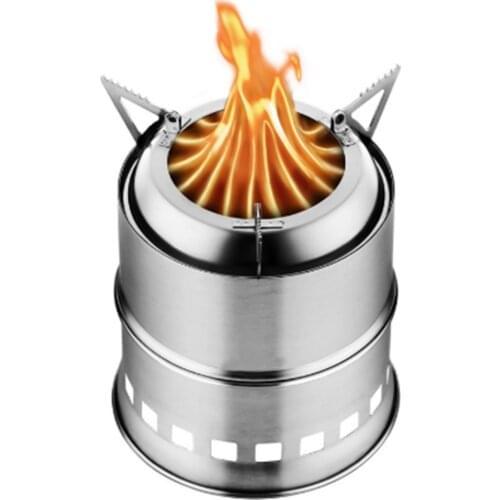 Winter Heating Stove Suitable For Indoor Backpack Camping Survival Burning Branches Outdoor Heater Stove Portable Grilling Stove